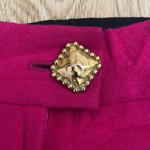 Y2K Vintage Lauren by Escada Wool Pencil Skirt 90s Minimalist - Picture 10 of 11